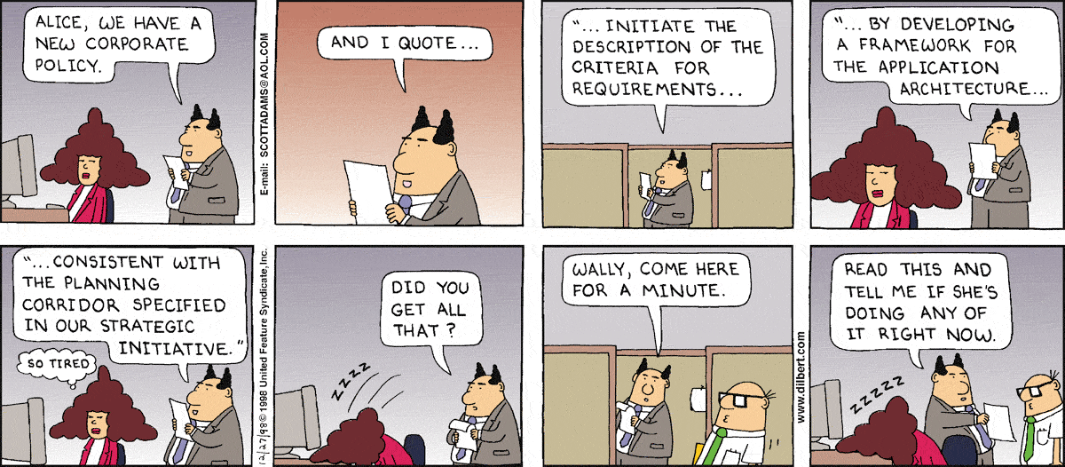 Dilbert Cartoon